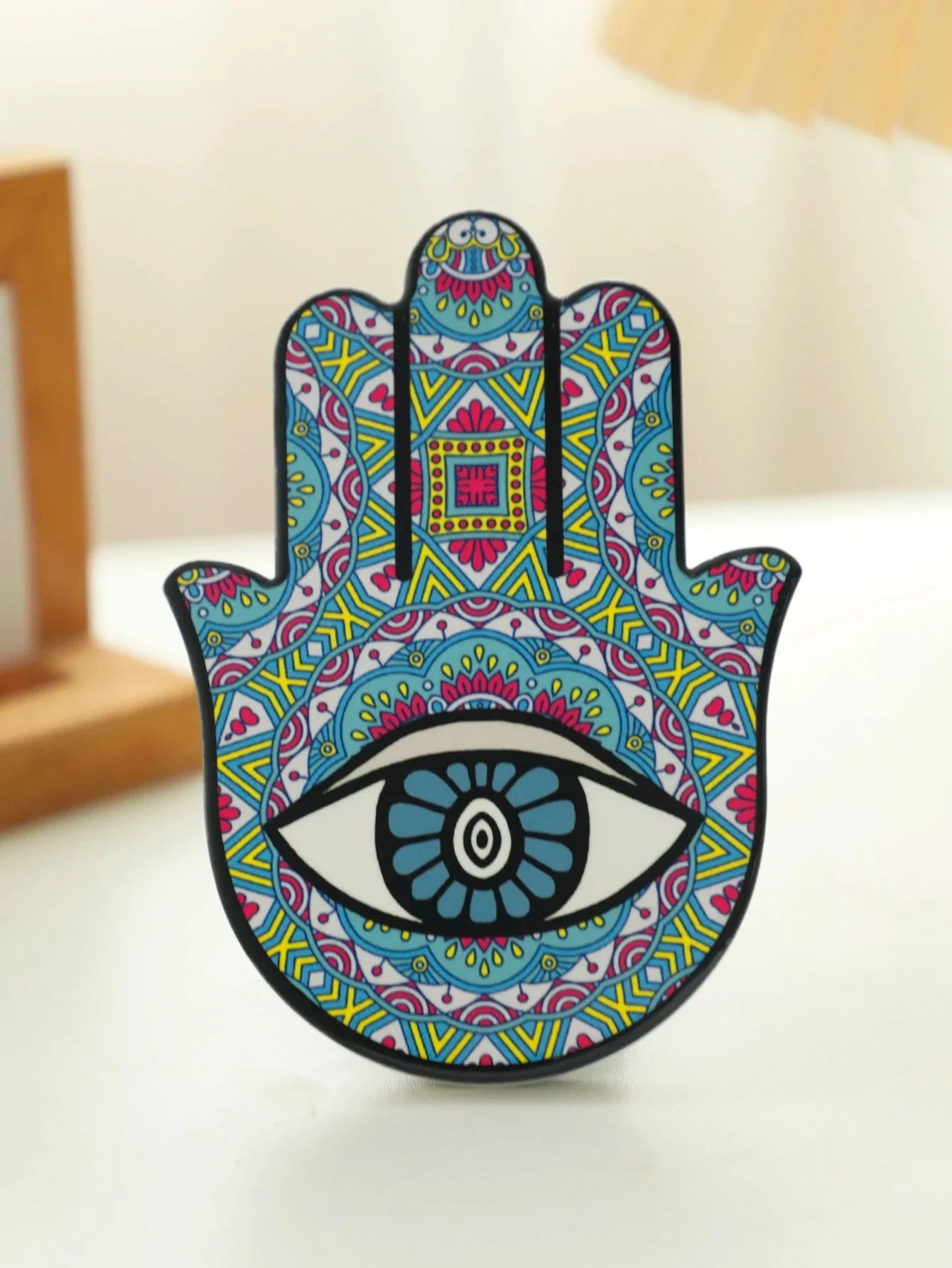 Keramische Evil Eye Hamsa Hand Schreibtischornament Schreibtischdekoration Heimdecorations Schreibtischzubehör Gothic Heimdekoration Tischdekorationsartikel
