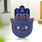 Keramische Evil Eye Hamsa Hand Schreibtischornament Schreibtischdekoration Heimdecorations Schreibtischzubehör Gothic Heimdekoration Tischdekorationsartikel
