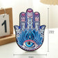 Keramische Evil Eye Hamsa Hand Schreibtischornament Schreibtischdekoration Heimdecorations Schreibtischzubehör Gothic Heimdekoration Tischdekorationsartikel
