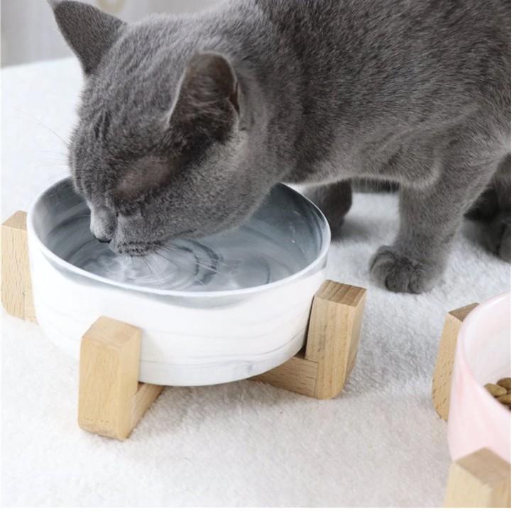 Frendorf | MeowFeast Ceramic Futternäpfe | Rutschfest | Hochwertig | Für Hunde & Katzen | Modernes Design