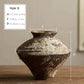 Keramische aktive Glasur Oberfläche rustikale Vase vintage Vase Zen Dekoration raue Keramiktopf handgefertigte vintage Porzellan Vase