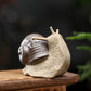 Keramische kleine Ornamente Bonsai Mikro-Landschaft kreative Schnecke Gartenarbeit Sukkulente Topfpflanze Landschaftsbau dekorative Handwerkskunst