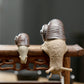 Keramische kleine Ornamente Bonsai Mikro-Landschaft kreative Schnecke Gartenarbeit Sukkulente Topfpflanze Landschaftsbau dekorative Handwerkskunst