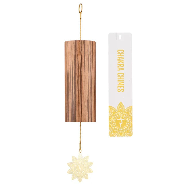 Frendorf | Chakra Chimes | Bambus Windglocke für Meditation und Entspannung | Harmonische Windglocke für draußen