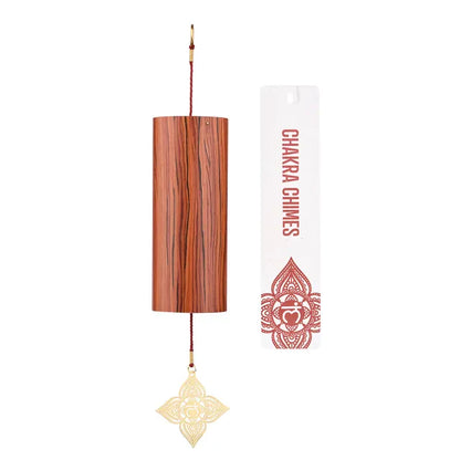 Frendorf | Chakra Chimes | Bambus Windglocke für Meditation und Entspannung | Harmonische Windglocke für draußen