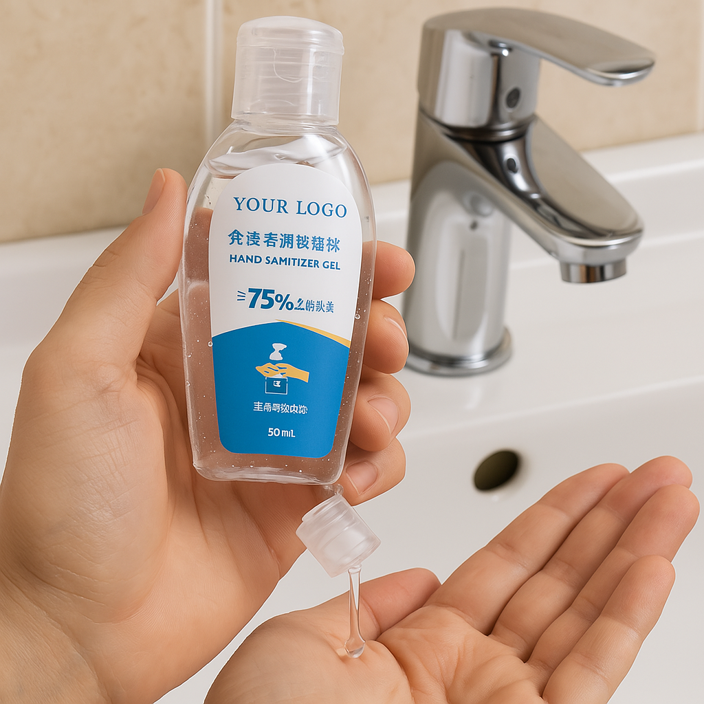 Frendorf | Gel-Handdesinfektionsmittel – schnell trocknendes antibakterielles Gel für effektive Handhygiene, feuchtigkeitsspendende Formel mit Aloe Vera, reiseflasche für unterwegs, tötet Keime und Bakterien