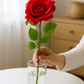 Frendorf | Elegance Rose Stem Schönheit 68 cm - Realistische künstliche Rose mit lebensechten Blütenblättern - Perfekt für Blumenarrangements, Sträuße, Kränze und Wohnkultur - Langlebig und pflegeleicht