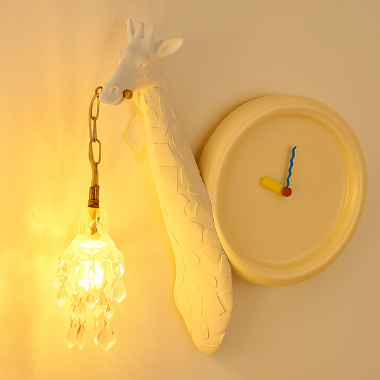 Frendorf | GlowNeck – Giraffenförmige LED-Wandlampe mit warmem, weichem Licht für einzigartige Einrichtung