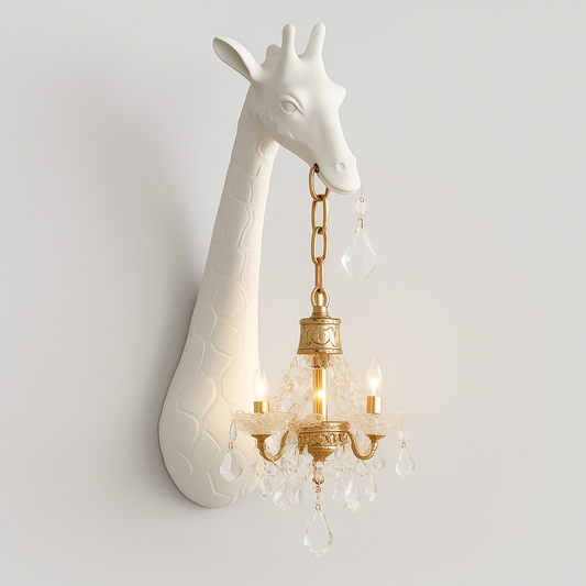 Frendorf | GlowNeck – Giraffenförmige LED-Wandlampe mit warmem, weichem Licht für einzigartige Einrichtung