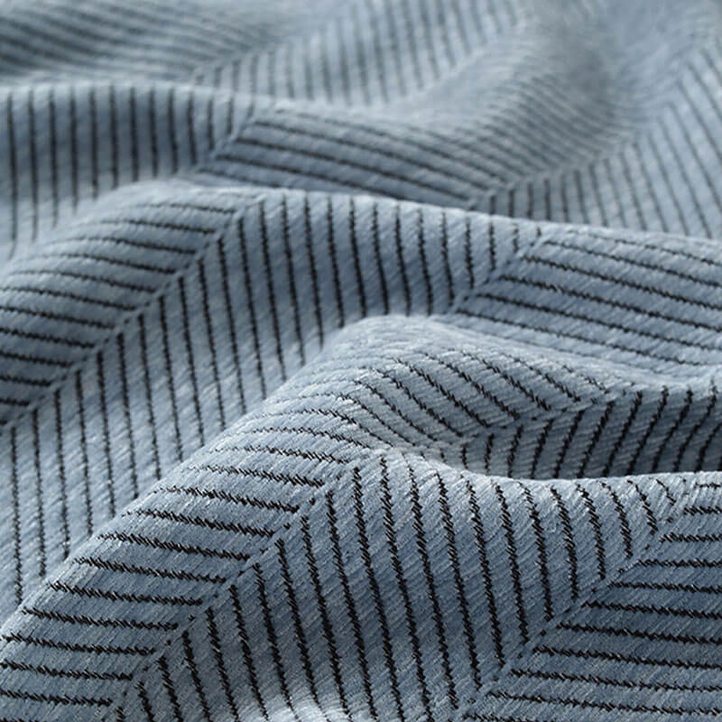 Chenille-Decke Fischgrat Quaste Sofaüberwurf