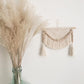 Chic Makramee Wandbehang Bohemian Stil Baumwolle Handgewebte Wandteppich Für Wohnzimmer Schlafzimmer Wanddekoration Haus Heimdekoration