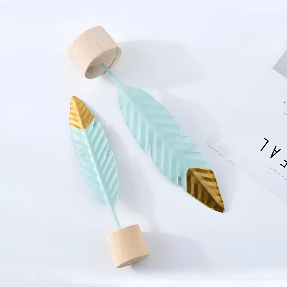 Frendorf | Chic Touch - Ästhetische Miniatur Holzornamente für Die Heimdekoration