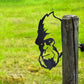 Frendorf | WildPost - Metall-Dyresilhuet-Zaunaufsätze