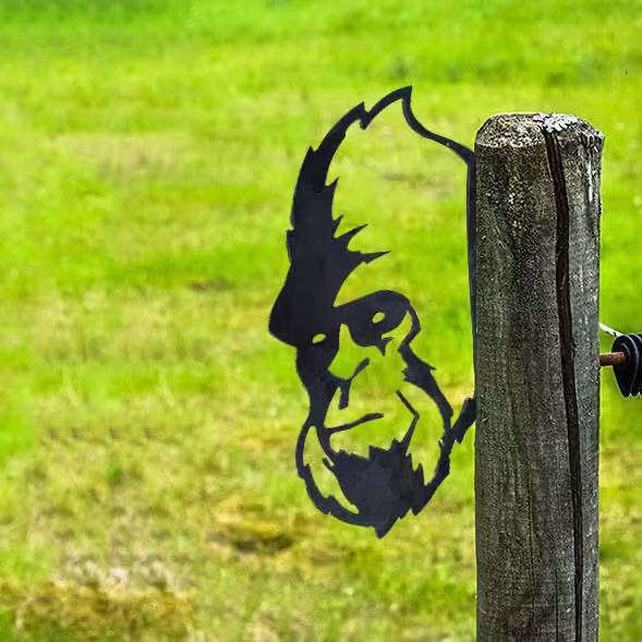 Frendorf | WildPost - Metall-Dyresilhuet-Zaunaufsätze