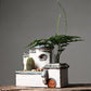 Chinesisches Antikes Haus Retro Gebäude Keramischer Blumentopf Dekoration Garten Bonsai Figuren Miniaturen Hausverzierungen Kostenloser Versand