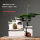 Chinesisches Antikes Haus Retro Gebäude Keramischer Blumentopf Dekoration Garten Bonsai Figuren Miniaturen Hausverzierungen Kostenloser Versand