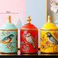 Chinesische Teedose aus Keramik, Retro-Steingut, luftdicht, Gong-Fu aus Keramik, für Süßigkeiten, Tee-Zeremonie-Zubehör