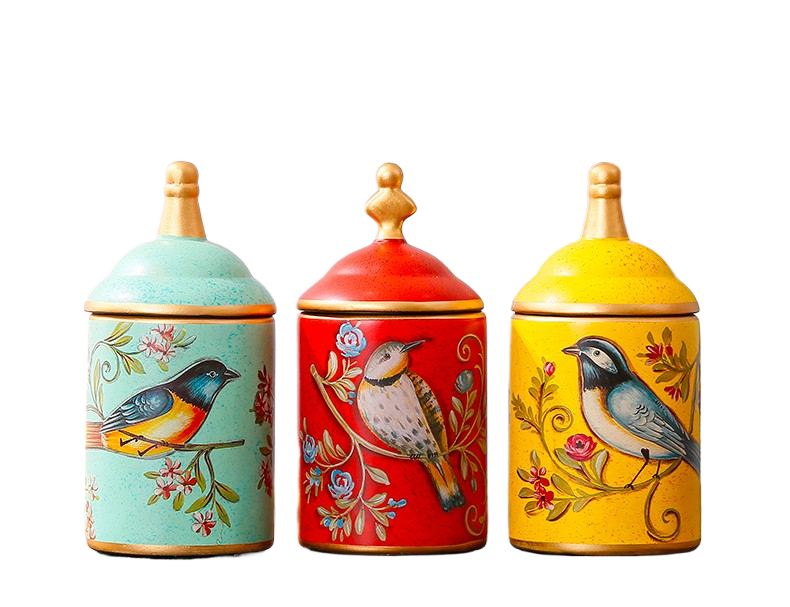 Chinesische Teedose aus Keramik, Retro-Steingut, luftdicht, Gong-Fu aus Keramik, für Süßigkeiten, Tee-Zeremonie-Zubehör