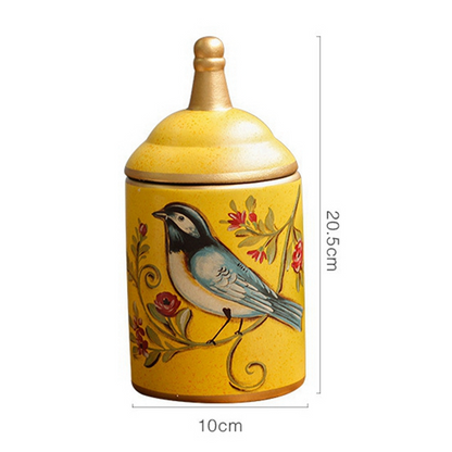 Chinesische Teedose aus Keramik, Retro-Steingut, luftdicht, Gong-Fu aus Keramik, für Süßigkeiten, Tee-Zeremonie-Zubehör