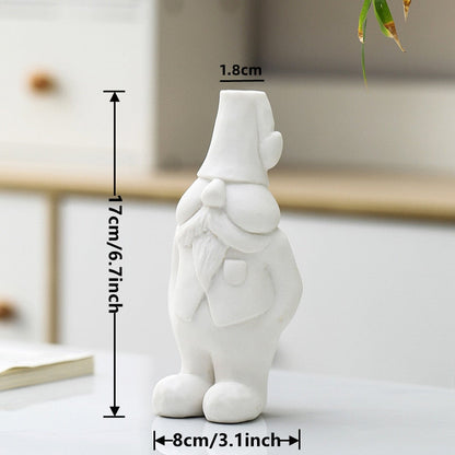 Weihnachtsdekoration Keramiken Weihnachtsmann Vase Dekoration Wohnkultur für Raumdekoration kreative Vase Festdekoration