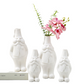 Weihnachtsdekoration Keramiken Weihnachtsmann Vase Dekoration Wohnkultur für Raumdekoration kreative Vase Festdekoration