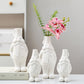 Weihnachtsdekoration Keramiken Weihnachtsmann Vase Dekoration Wohnkultur für Raumdekoration kreative Vase Festdekoration