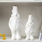 Weihnachtsdekoration Keramiken Weihnachtsmann Vase Dekoration Wohnkultur für Raumdekoration kreative Vase Festdekoration