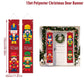 Weihnachts-Türdekoration Fröhliche Weihnachten Banner Dekoration für Zuhause 2023 Hängende Weihnachtsornament Navidad Frohes Neues Jahr 2024 Geschenk