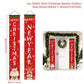 Weihnachts-Türdekoration Fröhliche Weihnachten Banner Dekoration für Zuhause 2023 Hängende Weihnachtsornament Navidad Frohes Neues Jahr 2024 Geschenk