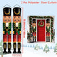 Weihnachts-Türdekoration Fröhliche Weihnachten Banner Dekoration für Zuhause 2023 Hängende Weihnachtsornament Navidad Frohes Neues Jahr 2024 Geschenk