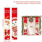 Weihnachts-Türdekoration Fröhliche Weihnachten Banner Dekoration für Zuhause 2023 Hängende Weihnachtsornament Navidad Frohes Neues Jahr 2024 Geschenk