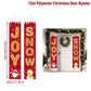 Weihnachts-Türdekoration Fröhliche Weihnachten Banner Dekoration für Zuhause 2023 Hängende Weihnachtsornament Navidad Frohes Neues Jahr 2024 Geschenk
