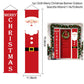 Weihnachts-Türdekoration Fröhliche Weihnachten Banner Dekoration für Zuhause 2023 Hängende Weihnachtsornament Navidad Frohes Neues Jahr 2024 Geschenk