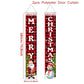Weihnachts-Türdekoration Fröhliche Weihnachten Banner Dekoration für Zuhause 2023 Hängende Weihnachtsornament Navidad Frohes Neues Jahr 2024 Geschenk
