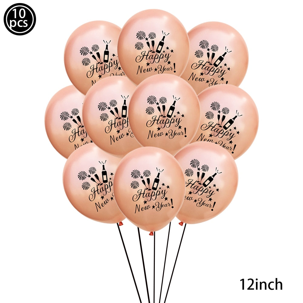 Weihnachtsfolie Santa Claus Ballons Schneemann Elch Weihnachtsbaum Ballons für Weihnachten aufblasbare Partydekorationen Wohnpartydesign