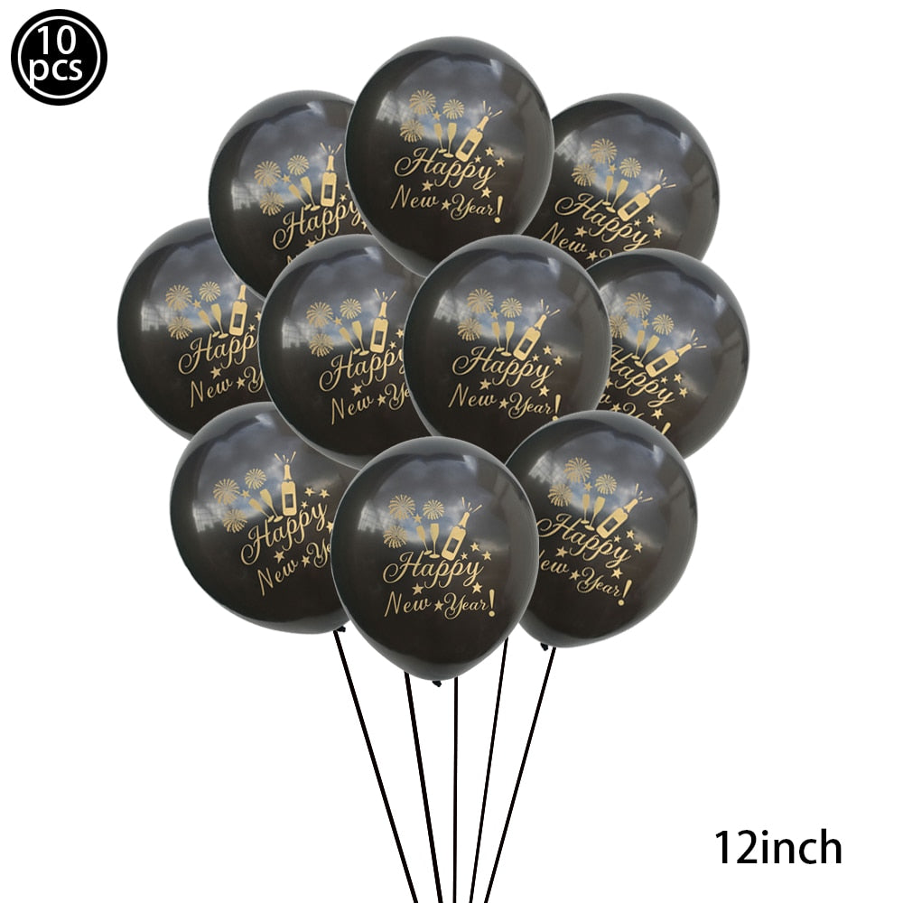 Weihnachtsfolie Santa Claus Ballons Schneemann Elch Weihnachtsbaum Ballons für Weihnachten aufblasbare Partydekorationen Wohnpartydesign