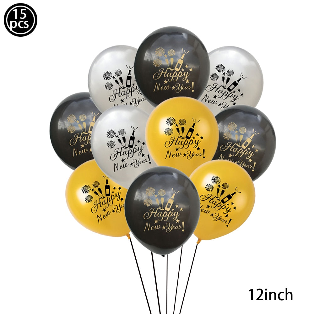 Weihnachtsfolie Santa Claus Ballons Schneemann Elch Weihnachtsbaum Ballons für Weihnachten aufblasbare Partydekorationen Wohnpartydesign
