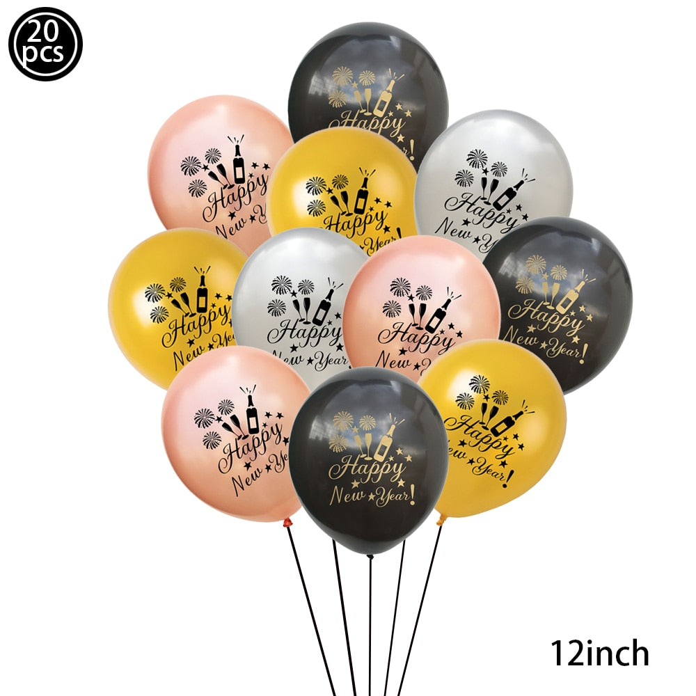 Weihnachtsfolie Santa Claus Ballons Schneemann Elch Weihnachtsbaum Ballons für Weihnachten aufblasbare Partydekorationen Wohnpartydesign