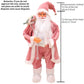 Weihnachten Große Weihnachtsmann Puppen Ornamente Stehende Weihnachtsmann Figurine Puppe Weihnachtsheimdekoration Kinder Geschenk navidad Heimdekoration