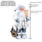 Weihnachten Große Weihnachtsmann Puppen Ornamente Stehende Weihnachtsmann Figurine Puppe Weihnachtsheimdekoration Kinder Geschenk navidad Heimdekoration