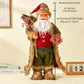 Weihnachten Große Weihnachtsmann Puppen Ornamente Stehende Weihnachtsmann Figurine Puppe Weihnachtsheimdekoration Kinder Geschenk navidad Heimdekoration