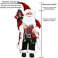 Weihnachten Große Weihnachtsmann Puppen Ornamente Stehende Weihnachtsmann Figurine Puppe Weihnachtsheimdekoration Kinder Geschenk navidad Heimdekoration