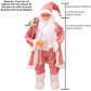 Weihnachten Große Weihnachtsmann Puppen Ornamente Stehende Weihnachtsmann Figurine Puppe Weihnachtsheimdekoration Kinder Geschenk navidad Heimdekoration