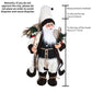 Weihnachten Große Weihnachtsmann Puppen Ornamente Stehende Weihnachtsmann Figurine Puppe Weihnachtsheimdekoration Kinder Geschenk navidad Heimdekoration