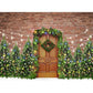 Weihnachtsfotografie Hintergrund Fotokall Fenster Baum Geschenk Baby Porträt Party Dekor Hintergrund Fotostudio