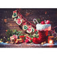Weihnachtsfotografie Hintergrund Fotokall Fenster Baum Geschenk Party Dekor Hintergrund Porträt Fotografisch Kinder Foto Studio