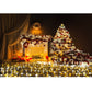 Weihnachtsfotografie Hintergrund Fotokall Fenster Baum Geschenk Party Dekor Hintergrund Porträt Fotografisch Kinder Foto Studio