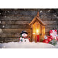 Weihnachtsfotografie Hintergrund Fotokall Fenster Baum Geschenk Party Dekor Hintergrund Porträt Fotografisch Kinder Foto Studio