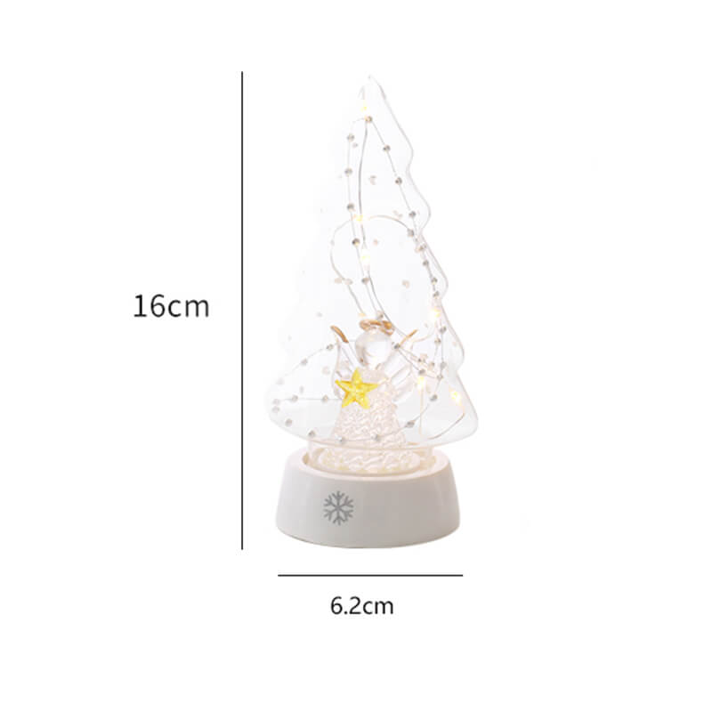 Weihnachtsglasengel Nachtlampe