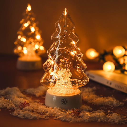 Weihnachtsglasengel Nachtlampe